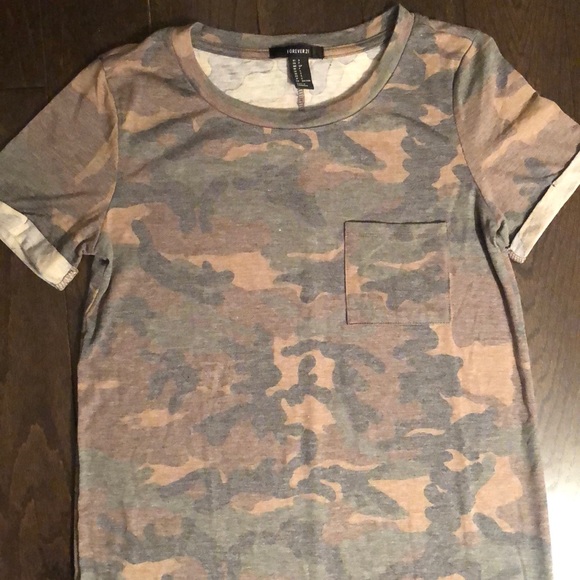T-shirt Camo Dress - Picture 2 of 6